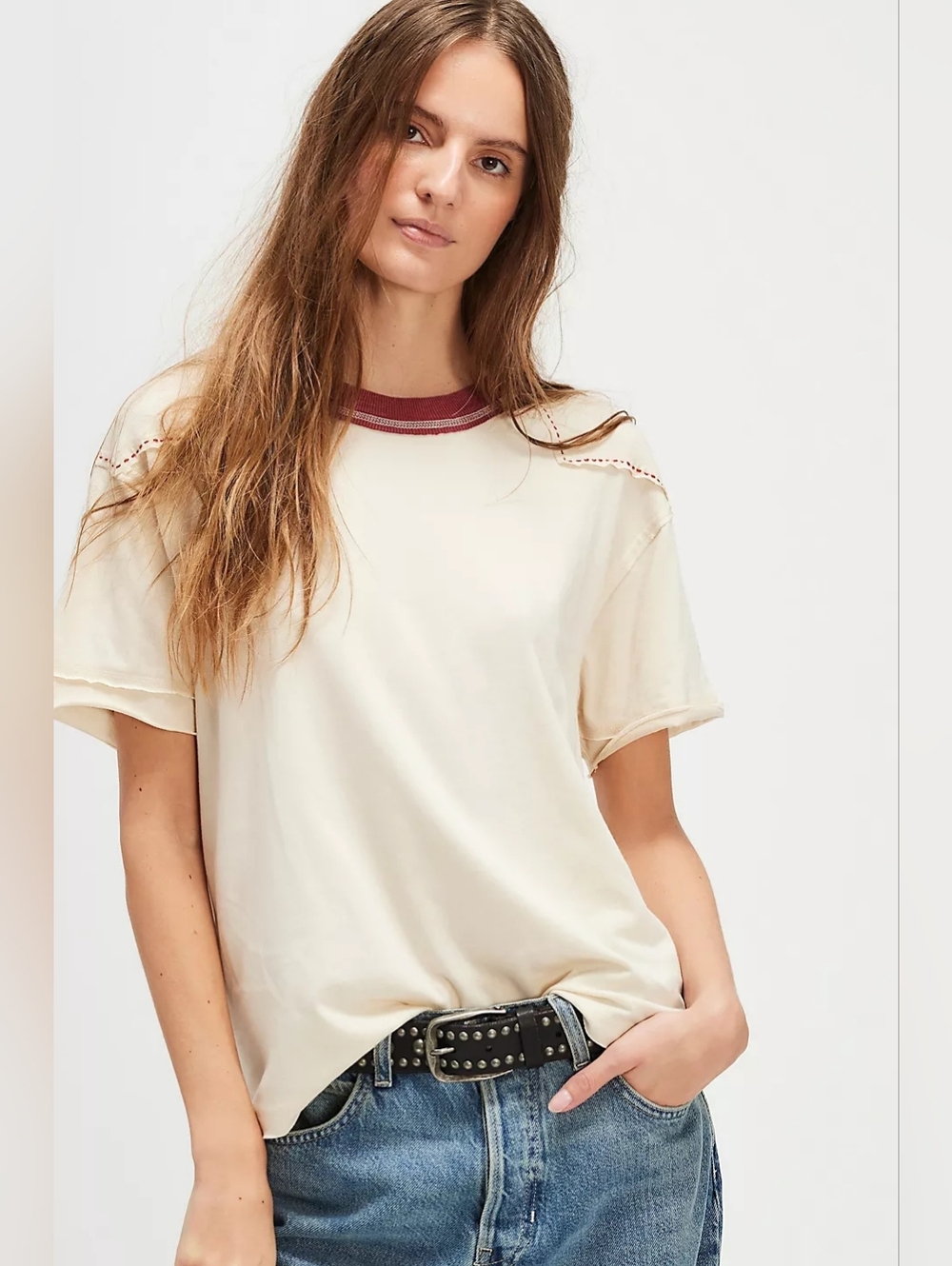Free People We The Free Out West Tee Size Small NWT